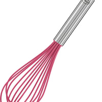 Rosle - 10.6" Silicone Whisk Pink (27 cm) - 13586