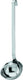 Rosle - 2.4oz Ladle with Pouring Rim & Hook - 10007