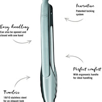 Rosle - 9.1" Locking Tongs (23 cm) - 12915