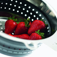 Rosle - 9.5" Foldable Colander Black (24 cm) - 16124