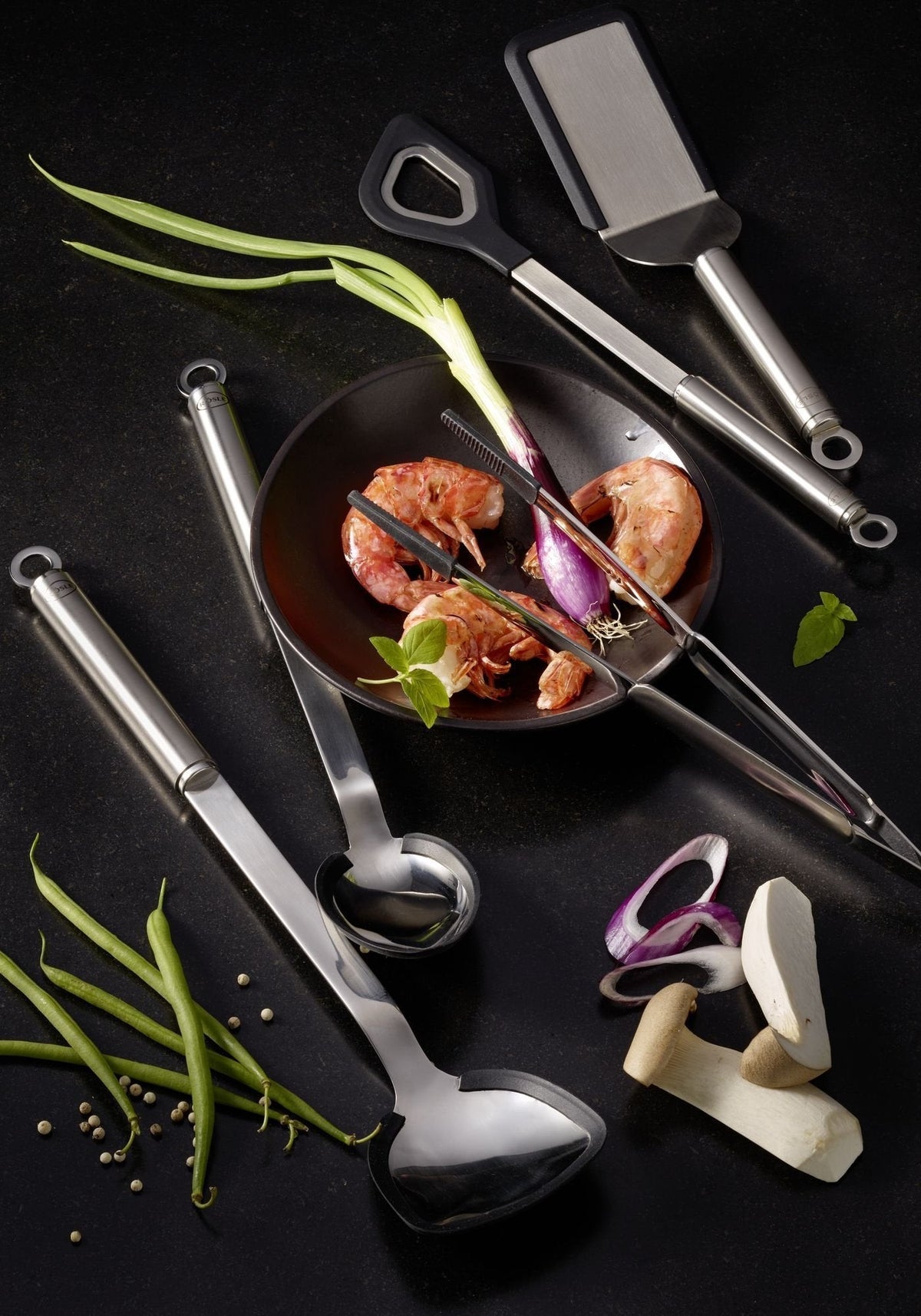 Rosle - Fine Tongs with Silicone Ends - 12986
