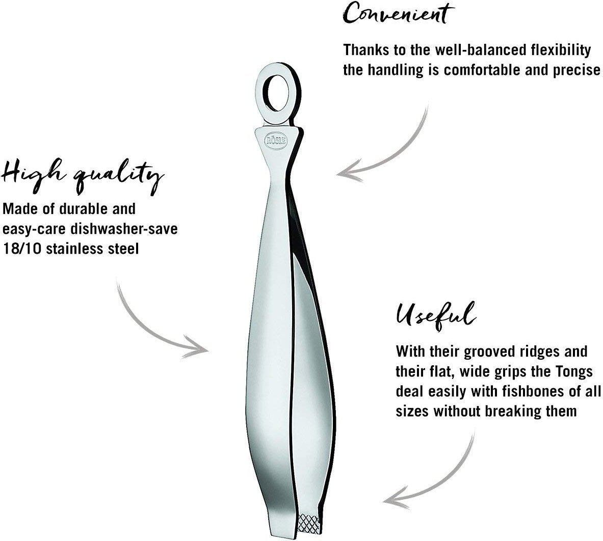 Rosle - Fishbone Tongs - 12910