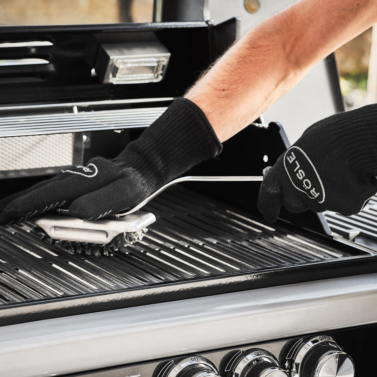 Rosle - SlideX BBQ Grill Cleaning Brush - 25390
