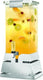 Rosseto - 3 Gallon Square Stainless Steel Base Beverage Dispenser with Lock - LD148
