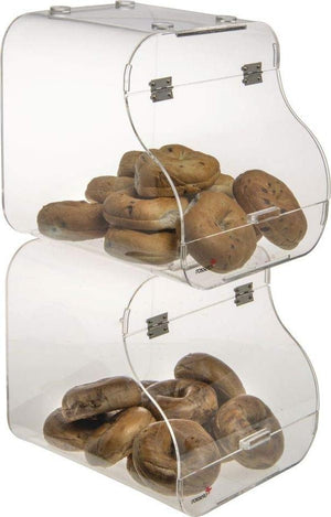 Rosseto - Clear Acrylic Tall Bakery Display Case with Flip Door - BAK1203