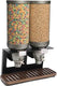 Rosseto - EZ-SERV Two Container Table Top Dispenser with Walnut Tray 3.5 Gallons Each - EZ541