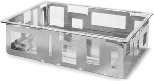 Rosseto - Extra Large Rectangular Stainless Steel Ice Housing with Acrylic Insert - D60077C