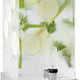Rosseto - Iris 2 Gallon Rectangle Stainless Steel & Acrylic Beverage Dispenser - LD161