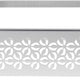 Rosseto - Iris Multi-Chef 7" Stamped Brushed Stainless Steel Chafing Base & Acrylic Tub - SM112