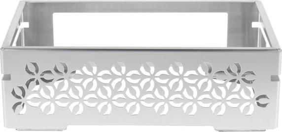 Rosseto - Iris Multi-Chef Stamped Brushed Stainless Steel Chafing/Ice Base - SM259