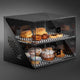 Rosseto - Mosaic Wide Bakery with 2 Drawers Black Matte - BD144