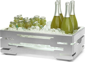 Rosseto - Multi-Chef 7" Stainless Steel Cooler with Acrylic Ice Housing - SM243