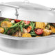 Rosseto - Multi-Chef Brushed Stainless Steel Round Chafer with Soft Closing Lid - SM289