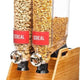 Rosseto - Pro-Bulk Tabletop Double Dispenser System with Bamboo Stand & Catch Tray - DS103