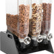 Rosseto - Pro-Bulk Tabletop Triple Dispenser System with Black Acrylic Stand & Catch Tray - DS109