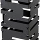 Rosseto - Skycap 12” Black Matte Steel Finish Square Multi-Level Riser - D620RB