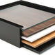 Rosseto - Skycap 14” Black Acrylic Rectangular Surface Case - SMM004