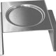 Rosseto - Square Stainless Steel Brushed Finish Burner Stand - SM169