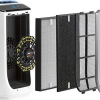 Rowenta - Carbon Filter For Intense Pure Air Purifier Bedroom - XD6065U1