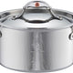 Ruffoni - Symphonia Prima 3.5 QT Stainless Steel Covered Soup Pot - SG20