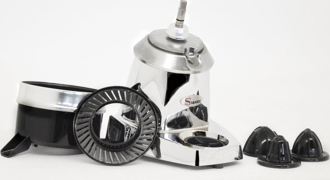 Santos - Classic Chrome Citrus Juicer #11C - 44025