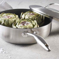Scanpan - CTX 4 QT Deep Saute Pan with Lid 3.7L - S65082600