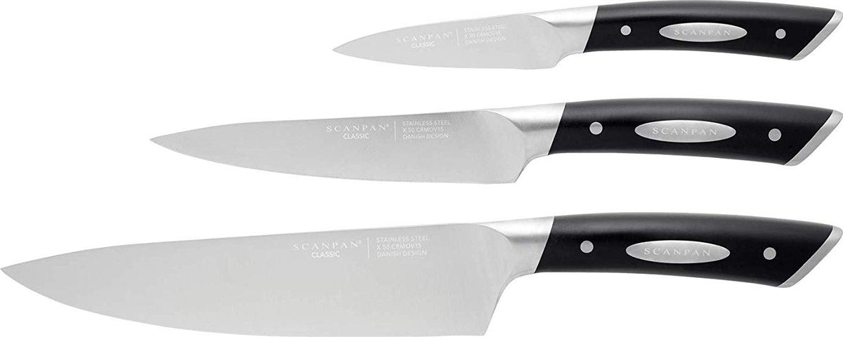 Scanpan - Classic 3 Piece Chef Knife Set - S92001800