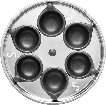 Scanpan - TechnIQ 10.2" Egg Poacher Insert 6 Bowls (26 cm) - S54300100