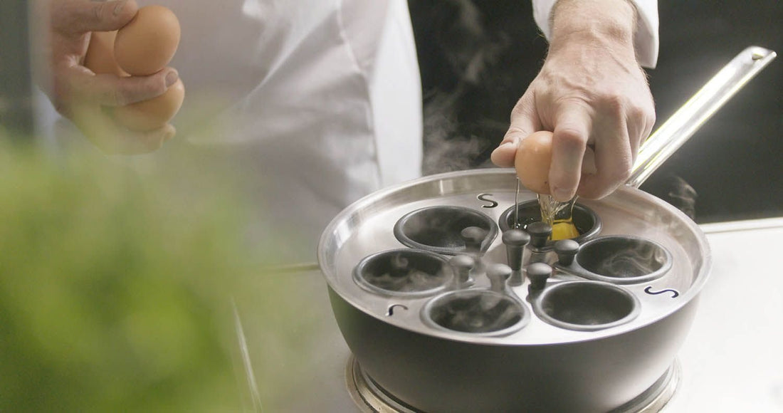 Scanpan - TechnIQ 10.2" Egg Poacher Insert 6 Bowls (26 cm) - S54300100