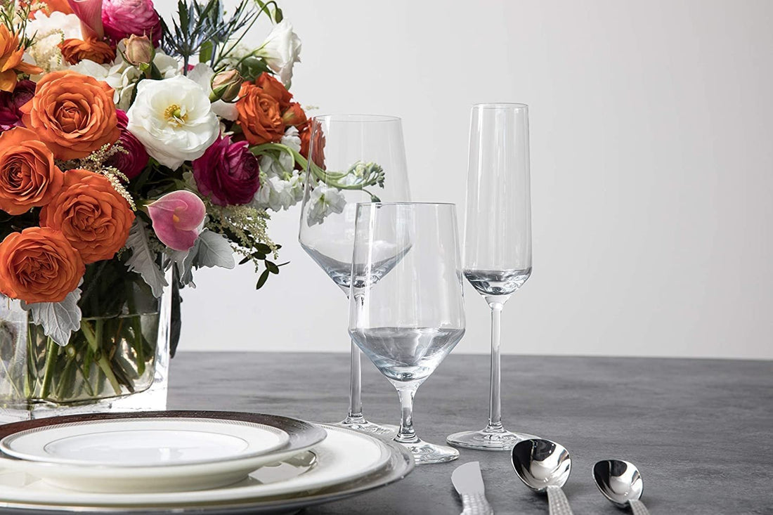 Schott Zwiesel - 13.1oz Sensa Champagne Flute Glasses, Pack of 6 - 0028.120591