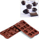 Silikomart - Tea Time Chocolate Mold (0.34 Oz Each) - SCG17