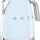Smeg - 1.7 L 50's Retro Style Variable Temperature Kettle with 3D Logo Pastel Blue - KLF04PBUS