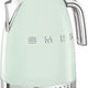 Smeg - 1.7 L 50's Retro Style Variable Temperature Kettle with 3D Logo Pastel Green - KLF04PGUS