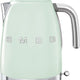 Smeg - 1.7 L 50's Retro Style Variable Temperature Kettle with 3D Logo Pastel Green - KLF04PGUS