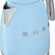 Smeg - 1.7 L 50's Style Kettle Pastel with 3D Logo Blue - KLF03PBUS