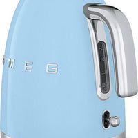 Smeg - 1.7 L 50's Style Kettle Pastel with 3D Logo Blue - KLF03PBUS