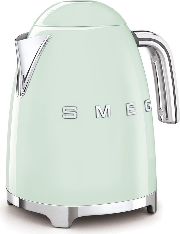 Smeg - 1.7 L 50's Style Kettle Pastel with 3D Logo Green - KLF03PGUS