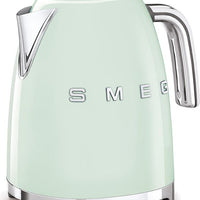 Smeg - 1.7 L 50's Style Kettle Pastel with 3D Logo Green - KLF03PGUS