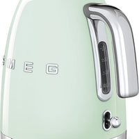Smeg - 1.7 L 50's Style Kettle Pastel with 3D Logo Green - KLF03PGUS