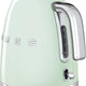 Smeg - 1.7 L 50's Style Kettle Pastel with 3D Logo Green - KLF03PGUS