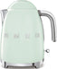 Smeg - 1.7 L 50's Style Kettle Pastel with 3D Logo Green - KLF03PGUS
