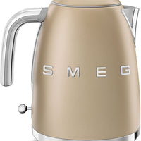Smeg - 1.7 L 50's Style Kettle with 3D Logo Champagne - KLF03CHMUS