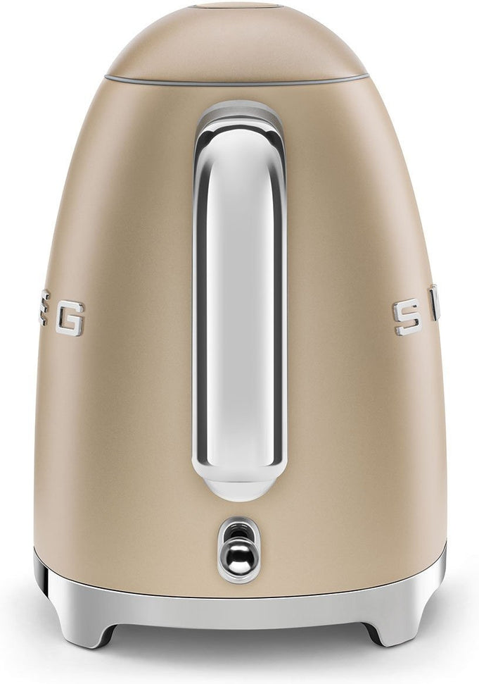 Smeg - 1.7 L 50's Style Kettle with 3D Logo Champagne - KLF03CHMUS