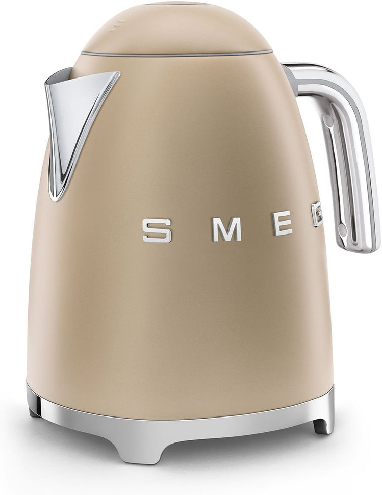Smeg - 1.7 L 50's Style Kettle with 3D Logo Champagne - KLF03CHMUS