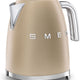 Smeg - 1.7 L 50's Style Kettle with 3D Logo Champagne - KLF03CHMUS