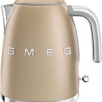 Smeg - 1.7 L 50's Style Kettle with 3D Logo Champagne - KLF03CHMUS