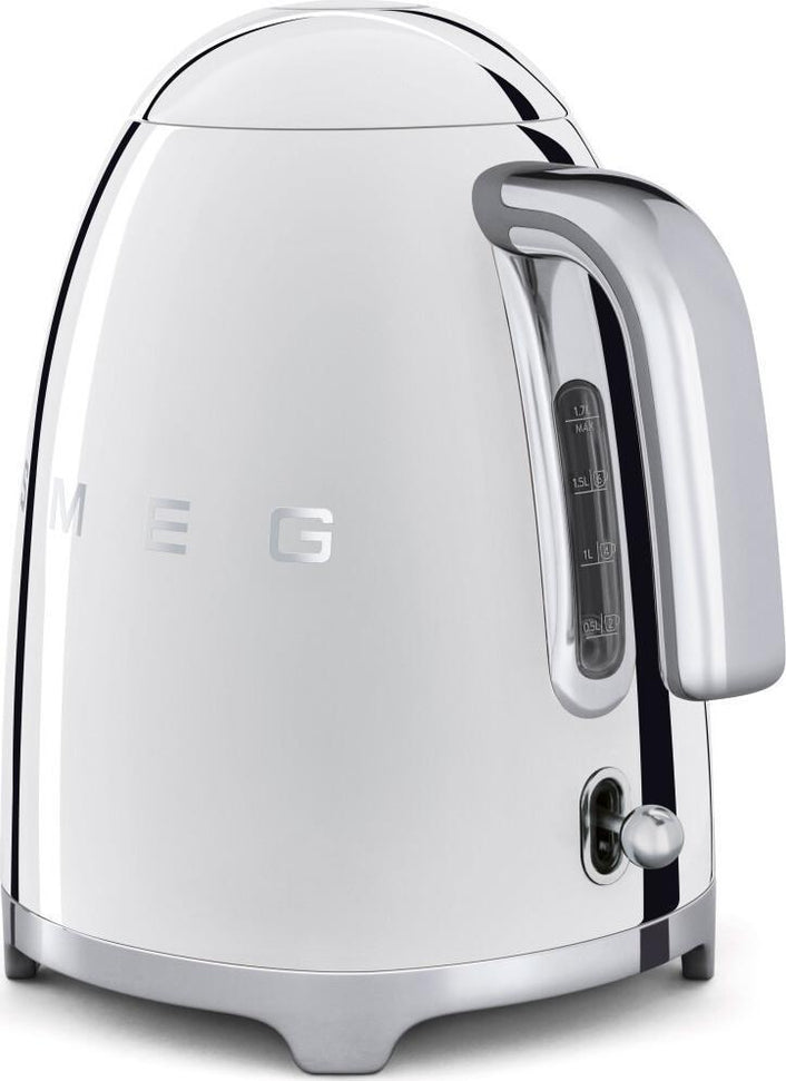 Smeg - 1.7 L 50's Style Kettle with 3D Logo Chrome - KLF03SSUS