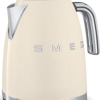 Smeg - 1.7 L 50's Style Kettle with 3D Logo Cream - KLF03CRUS