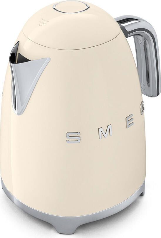 Smeg - 1.7 L 50's Style Kettle with 3D Logo Cream - KLF03CRUS