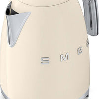 Smeg - 1.7 L 50's Style Kettle with 3D Logo Cream - KLF03CRUS
